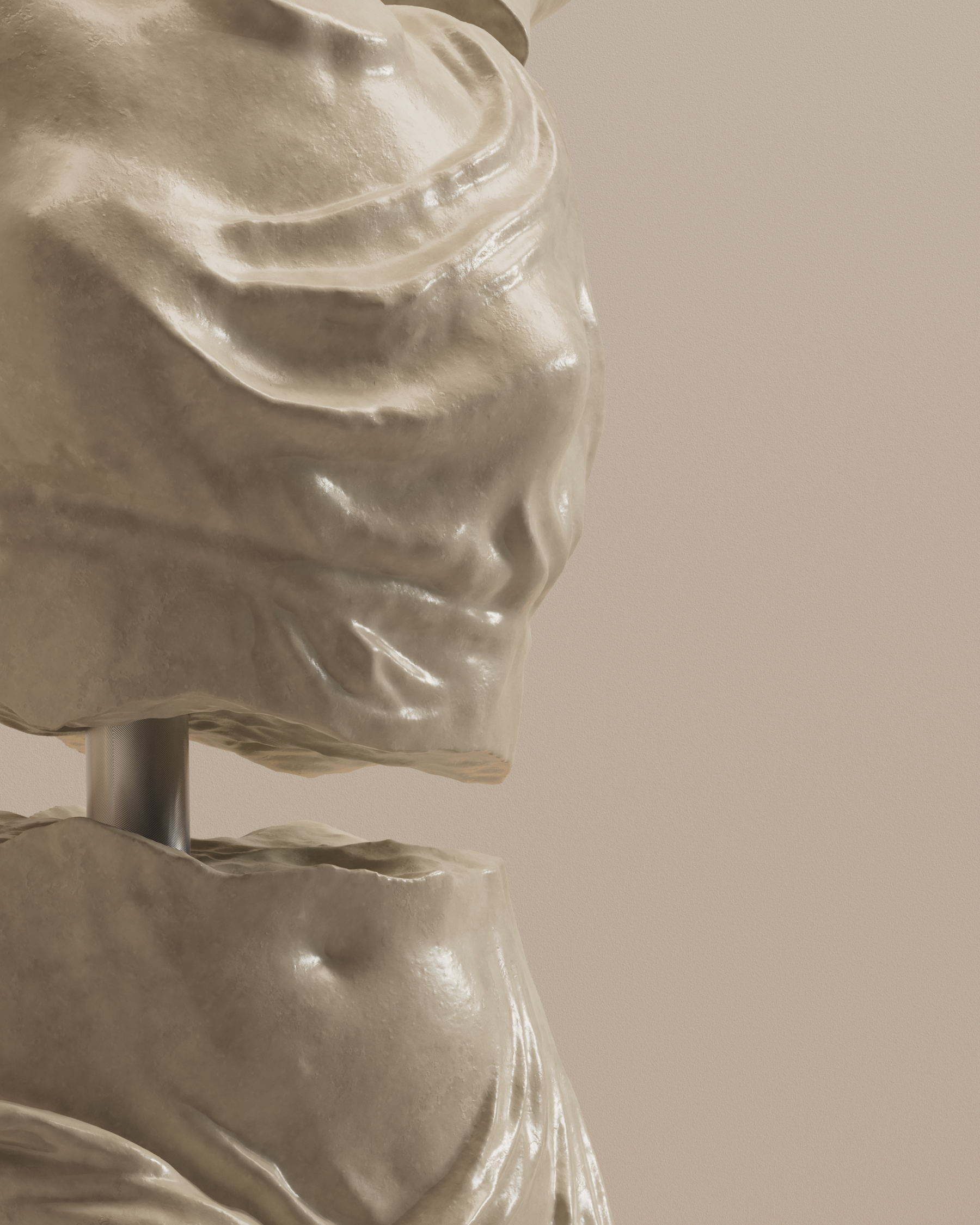 W.V.o.S fractured (winged victory of samothrace)